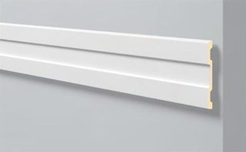 LISTWA ŚCIENNA BIAŁA ARSTYL Z61 158 x 15 mm