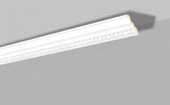 LISTWA PRZYSUFITOWA BIAŁA ARSTYL Z14 85 x 80 mm