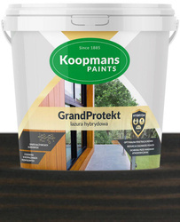 Koopmans GrandProtekt Lazura do drewna 915 Ziemista Czerń 10L