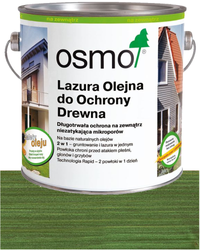 OSMO Lazura Olejna Olej Lazurowy do DREWNA 729 CHOINKOWA ZIELEŃ 0,125L