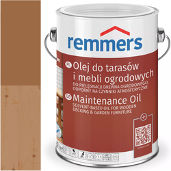 Remmers PFLEGE-OL olej do tarasów deski tarasowej RAL 8001 BRĄZ OCHRONNY 5L