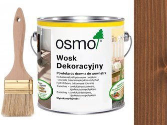 OSMO 3138 wosk dekoracyjny KOLOR MAHOŃ 0,75L