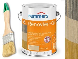 Remmers Renovier-Grund 1504 0,75L zwietrzałe drewn