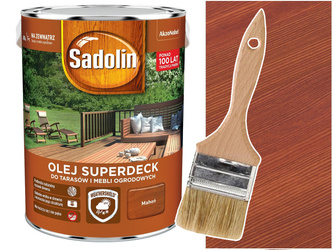 Sadolin SUPERDECK olej do tarasu Mahoń 5L